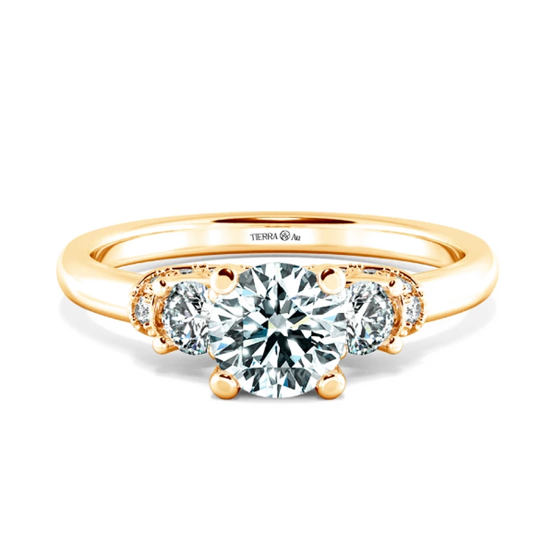 Nhẫn đính hôn Royal design NCH9909 1